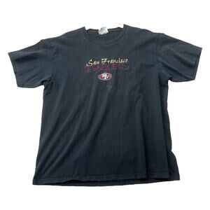 Black Lee Sports 49ers Tee